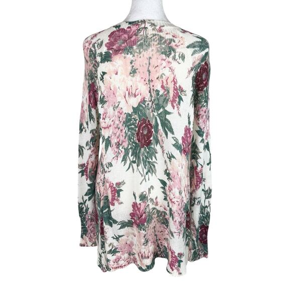 Show Me Your Mumu Campfire Knit Sweater Duches Darling Floral Coquette Sz Small - Picture 5 of 8